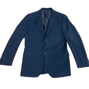 Ermenegildo Zegna Trofeo Mohair Blue Mens Blazer 50R (EU Size) (US 40)